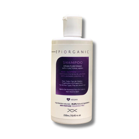 EPIORGANIC SHAMPOO – Açaí, Cúrcuma e Lavanda - Brilho e Maciez - 250ml - comprar online
