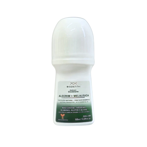 DESODORANTE ROLL-ON NATURAL ALECRIM + MELALEUCA - sem alumínio, álcool, metais pesados, parabenos, triclosan e glúten - 65ml - comprar online