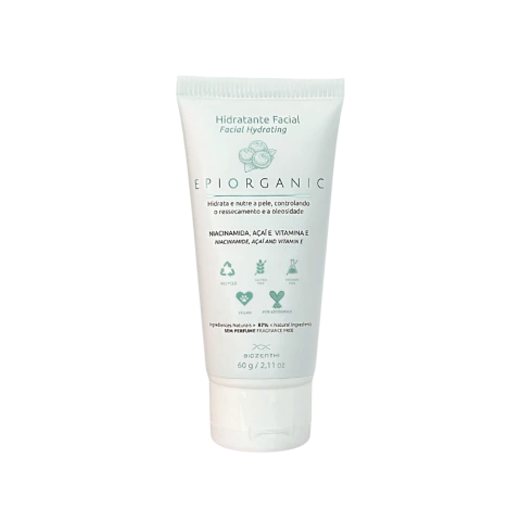 EPIORGANIC HIDRATANTE FACIAL - Niacinamida + Açaí + Vitamina E - 60g - comprar online