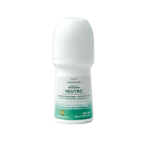 DESODORANTE ROLL-ON NATURAL NEUTRO - sem alumínio, álcool, metais pesados, parabenos, triclosan e glúten - 65ml - comprar online