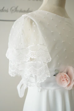 Vestido Alma - Vestidos de Comunión Bautismo y Fiesta para Nenas | Cuarto Creciente | Envíos a todo el país