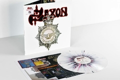 SAXON LP STRONG ARM OF THE LAW VINIL SPLATTER 2018 na internet