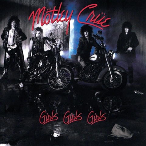 MÖTLEY CRÜE LP GIRLS, GIRLS, GIRLS VINIL BLUE (1LP) 2022
