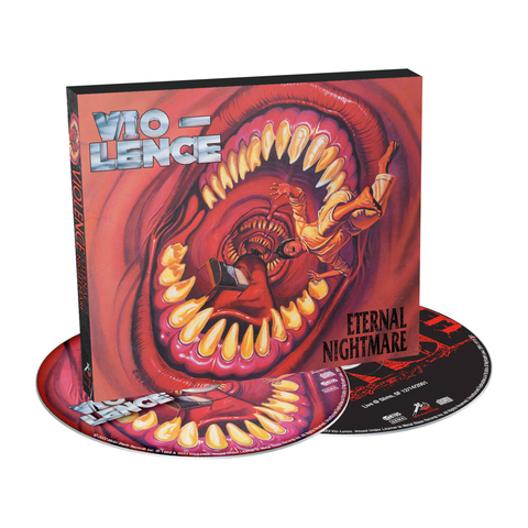 VIO-LENCE ETERNAL NIGHTMARE REMASTERED CD DIGIPAK LIMITED EDITION (2CD) 2022
