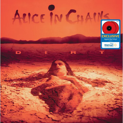 ALICE IN CHAINS LP DIRT VINIL COLORIDO APPLE RED (2LP) 2022 WALMART EXCLUSIVE