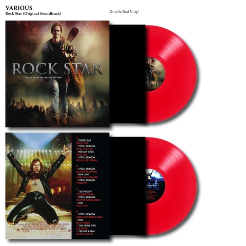 ROCK STAR LP MUSIC FROM THE MOTION PICTURE VINIL RED (2LP) 2024