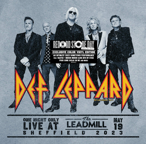 DEF LEPPARD LP LIVE AT LEADMILL 2023 VINIL SILVER RECORD STORE DAY (2LP) 2024