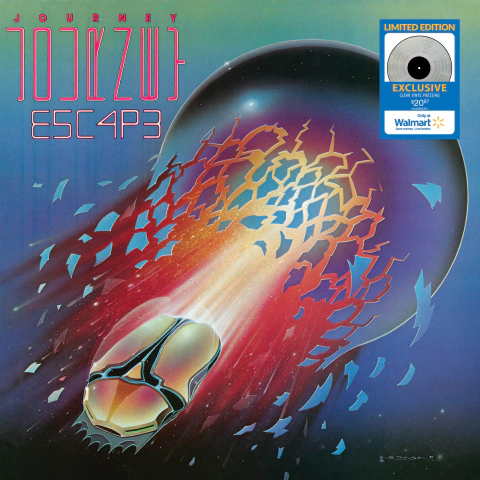 JOURNEY LP ESCAPE VINIL CLEAR (1LP) 2021 WALMART EXCLUSIVE