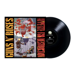 GUNS N'ROSES LP APPETITE FOR DESTRUCTION VINIL BLACK (1LP) 2023 LMITED EDITION
