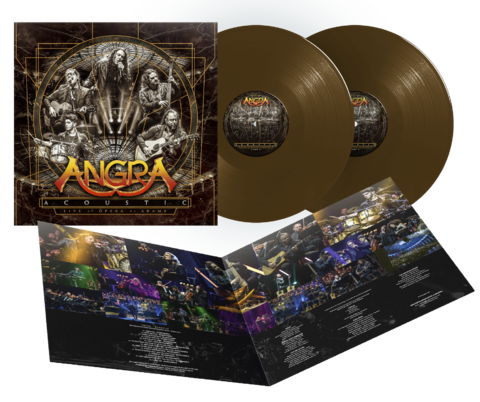 ANGRA LP ACOUSTIC LIVE AT OPERA DE ARAME VINIL MARROM TRANSLÚCIDO (2LP) (2CD_DIGIPAK_CARD_AUTOGRAFADO) 2024