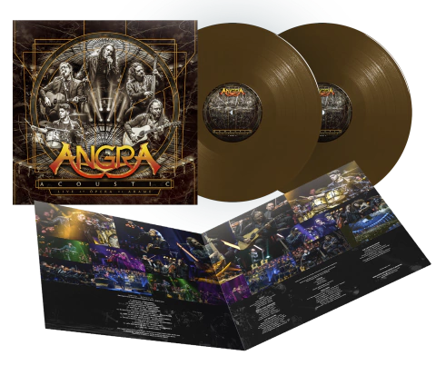 ANGRA LP ACOUSTIC LIVE AT OPERA DE ARAME VINIL MARROM TRANSLÚCIDO (2LP) 2024