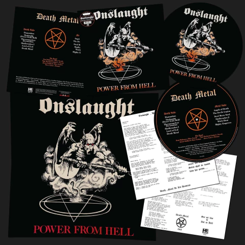 ONSLAUGHT LP POWER FROM HELL VINIL PICTURE DISC (1LP) 2023