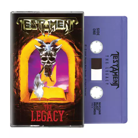TESTAMENT CASSETE THE LEGACY 2024 FITA K7 PURPLE - comprar online