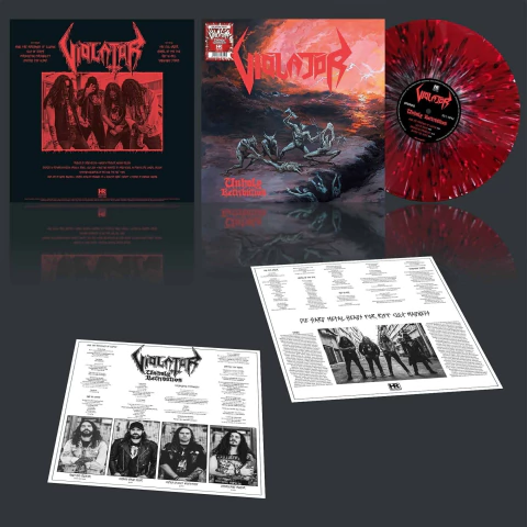 VIOLATOR LP UNHOLY RETRIBUTION VINIL SPLATTER (1LP) 2025 - comprar online