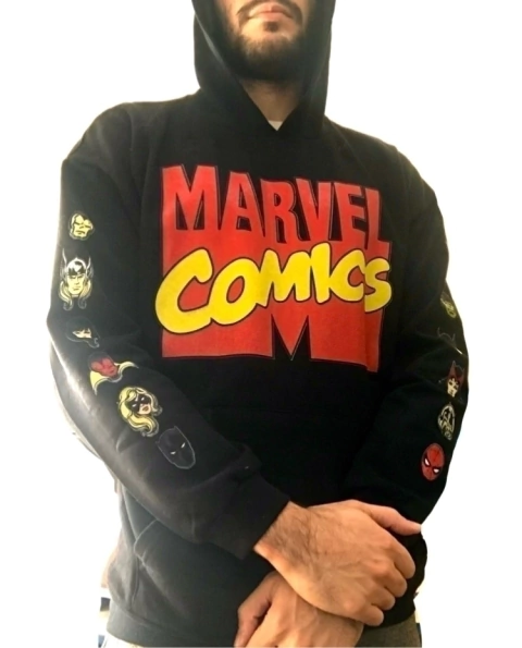 Buzo Canguro Marvel Edicion Especial