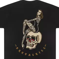 CAMISETA BRUTAL KILL MISTRESS - PRETO - Agacê Store