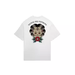 Imagem do CAMISETA BRUTAL KILL OVERSIZED TATTLER - BRANCO