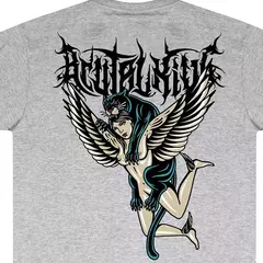 Imagem do CAMISETA BRUTAL KILL TINA - CINZA