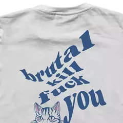 CAMISETA BRUTAL KILL FEMININA PEED - BRANCO - Agacê Store