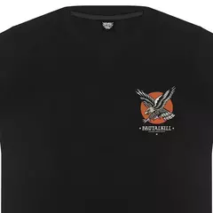 CAMISETA BRUTAL KILL PREMIUM EXTRA ORANGE - PRETO - comprar online