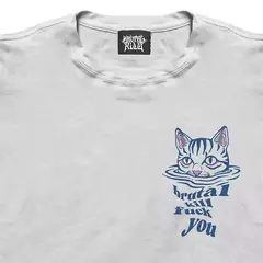 CAMISETA BRUTAL KILL FEMININA PEED - BRANCO na internet