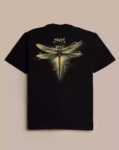 CAMISETA BLUNT PLUS SIZE EXTRA DRAGONFLY - PRETO - Agacê Store