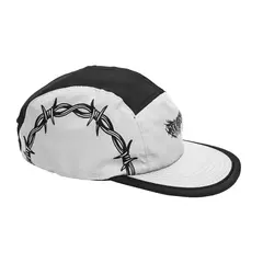 Imagem do BONÉ BRUTAL KILL FIVE PANEL WHITE WIRE - PRETO E BRANCO