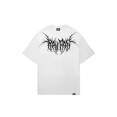 CAMISETA BRUTAL KILL OVERSIZED MACABRE WHITE - BRANCO - Agacê Store