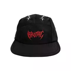 BONÉ BRUTAL KILL FIVE PANEL POWER TRIP RED - PRETO - loja online