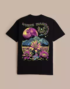 CAMISETA BLUNT AURORA - PRETO - loja online