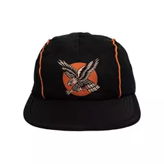 BONÉ BRUTAL KILL FIVE PANEL ORANGE - PRETO - loja online