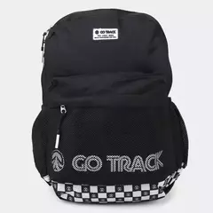 MOCHILA GO TRACK B&W - PRETO/BRANCO - Agacê Store