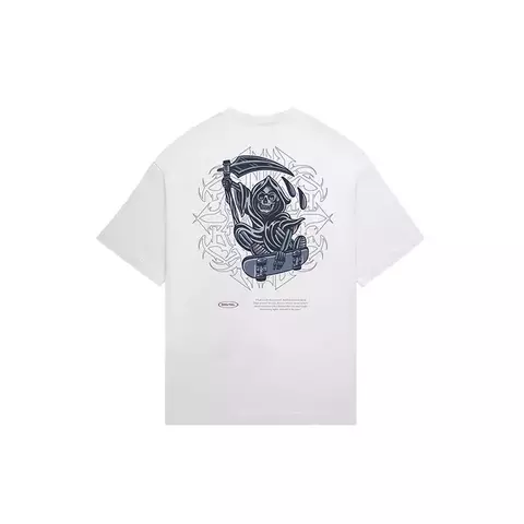 CAMISETAS BRUTAL KILL OVERSIZED SK8 BKC - BRANCO