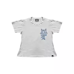 CAMISETA BRUTAL KILL FEMININA PEED - BRANCO