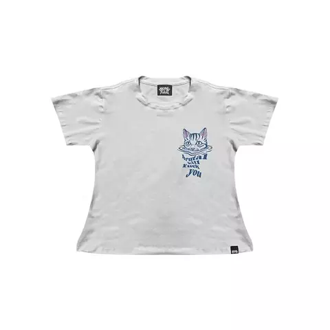 CAMISETA BRUTAL KILL FEMININA PEED - BRANCO