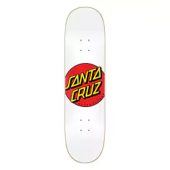 SHAPE SANTA CRUZ MAPLE CLASSIC DOT 8.25 - BRANCO - loja online