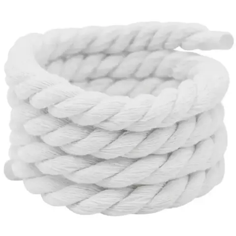 CADARÇO TRANÇADO REDONDO PREMIUM - BRANCO - comprar online