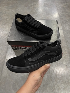 TENIS VANS OLD SKOOL BLACK BLACK - PRETO/PRETO - comprar online