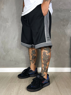 BERMUDA BASKET AGACE BEST QUALITY - PRETO/CINZA