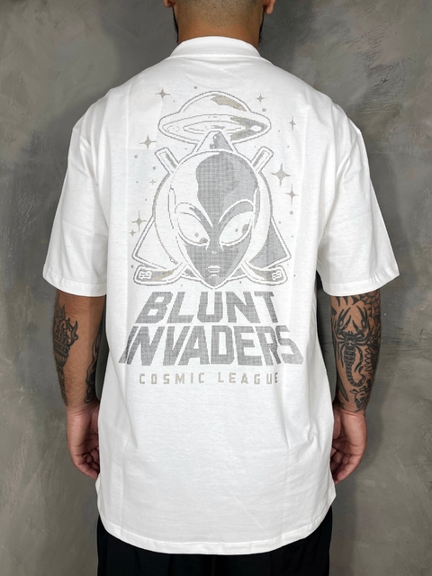 CAMISETA BLUNT PREMIUM COSMIC - BRANCO OFF NEW WHITE