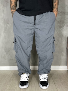 CALÇA CARGO POLIAMIDA / TACTEL AGACE WEAR SKOOL FIRE - CINZA na internet