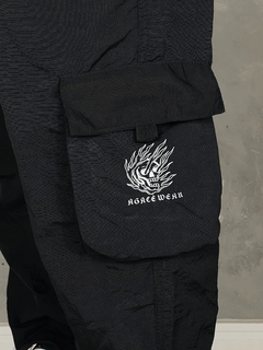 CALÇA CARGO POLIAMIDA / TACTEL AGACE WEAR SKOOL FIRE - PRETO - loja online
