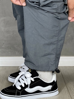CALÇA CARGO POLIAMIDA / TACTEL AGACE WEAR SKOOL FIRE - CINZA - Agacê Store