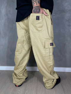 CALÇA CARGO RETA AGACE WEAR - BEGE