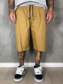 BERMUDA SARJA TUPODE LEISURE WORK - CARAMELO - comprar online