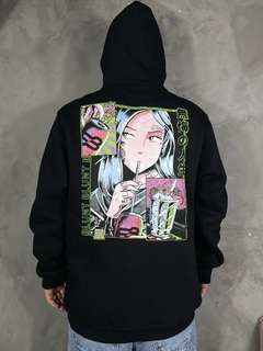 MOLETOM BLUNT CANGURU NO REGRETS - PRETO - Agacê Store