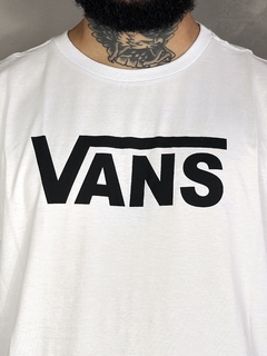 CAMISETA VANS CLASSIC - WHITE BLACK - comprar online