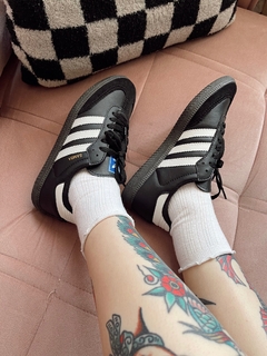TENIS ADIDAS SAMBA OG - PRETO/BRANCO UNISSEX