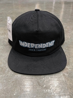 BONÉ INDEPENDENT SKATE SNAPBACK BOUNCE - PRETO na internet