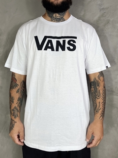 CAMISETA VANS CLASSIC - WHITE BLACK